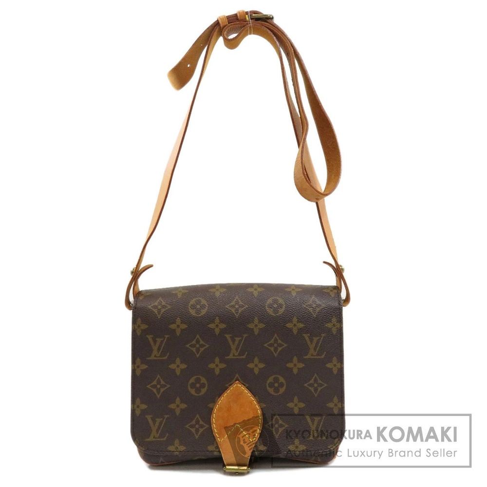Louis Vuitton Cartouchiere Monogram Shoulder Bag Canvas